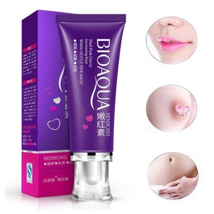BioAqua Warm Gentle Pink Magic отбеливающий крем для интимных зон