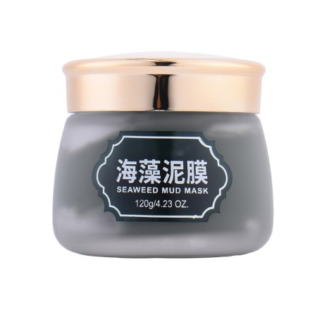 Seaweed Mud Mask with Moisturizing Oil-contral Shrink Pores Deep Cleaning Repairing Cleaning Anti-Aging Skin Care Face Mask