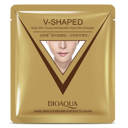 BioAqua V-Shaped Экспресс-лифтинг маска для омоложения лица и шеи. 1