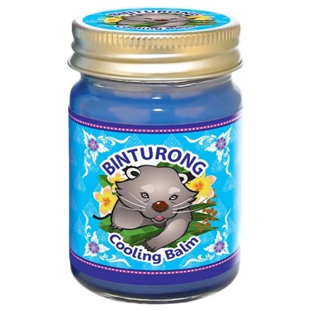 Синий охлаждающий бальзам с эвкалиптом Binturong, 50 мл.