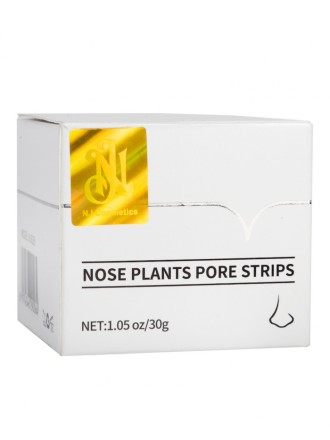 NJ Белая маска от черных точек  Plants Pore Strips 30g