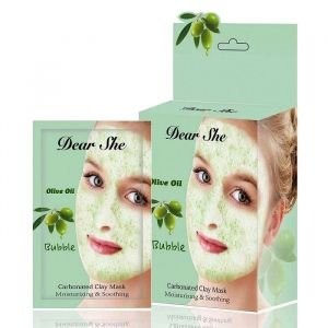 Пузырьковая маска для лица Dear She Olive Oil,12гр