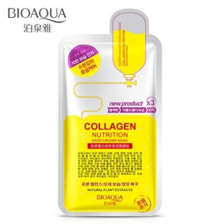 Маска коллагеновая BIOAQUA Collagen Nutrition Moisturizing Mask (30г)
