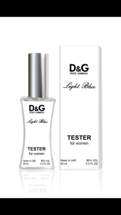 Тестер D&G LIGHT BLUE, производство Дубай (ОАЭ), 60 ml